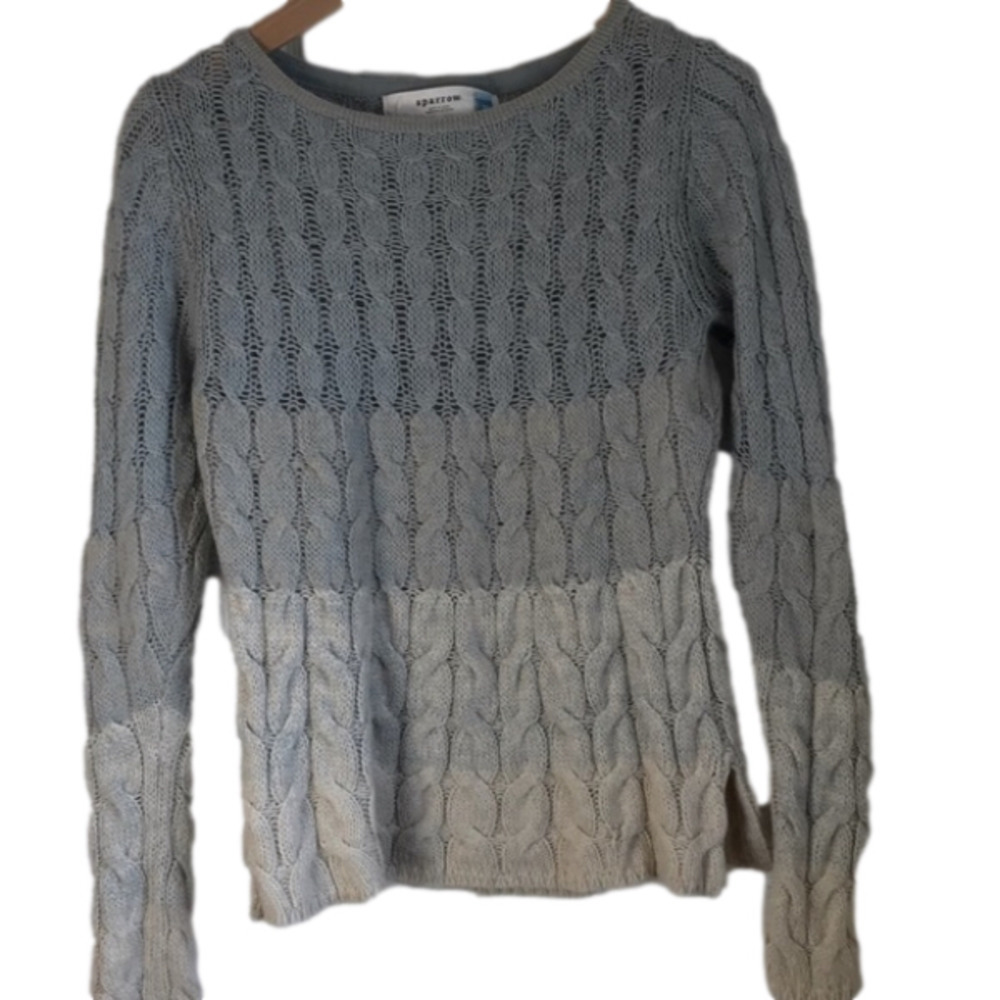 𝅺SPARROW (Anthropologie) women’s crew neck sweater mohair blend